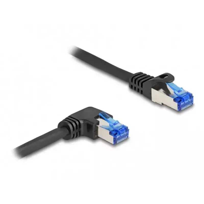 Cabo de rede DeLOCK RJ45 Cat.6A S/FTP 3 m preto