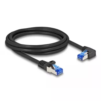 Cabo de rede DeLOCK RJ45 Cat.6A S/FTP 3 m preto