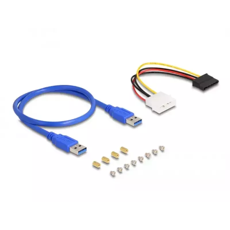 Riser Card DeLOCK PCI Express x1 para 3 x PCIe x1 50 cm cabo USB