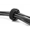 Suporte para cabos DeLOCK 66057 preto universal 26x280x280mm