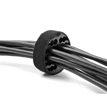 Suporte para cabos DeLOCK 66057 preto universal 26x280x280mm
