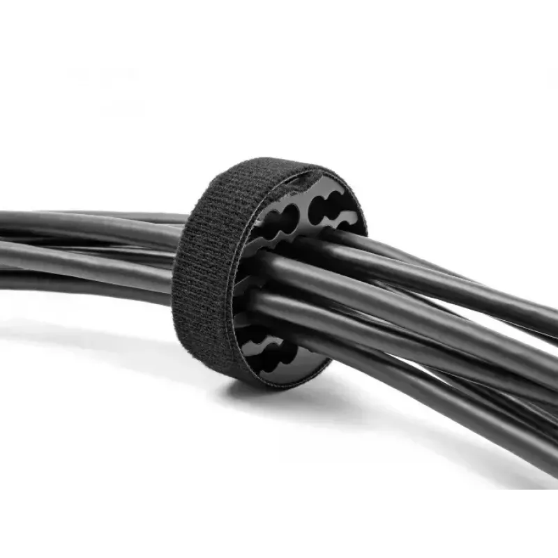 Suporte para cabos DeLOCK 66057 preto universal 26x280x280mm