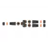 Cabo de rede DeLOCK 88143 adaptador Y RJ45 para 2 x RJ45 Cat.6 preto