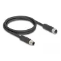 DeLOCK 80520 Cabo sensor/atuador 2 m RST M12 preto