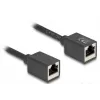Cabo de rede DeLOCK 90324 RJ-45 Cat6a 0,5 m preto