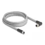 DeLOCK Cabo sensor/atuador 80548 2 m RST M12 cinzento