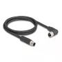 DeLOCK Cabo sensor/atuador 80527 5 m RST M12 preto