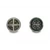 Cabo de rede DeLOCK M12 X-codificado 8 pinos ficha macho para conector fêmea Cat5e 1 m preto