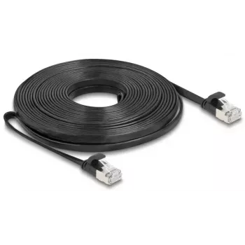Cabo de rede DeLOCK 81169 RJ-45 Cat6a 10 m preto