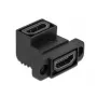 Adaptador HDMI DeLOCK Easy 45 angular 90°