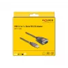 Adaptador DeLOCK USB 2.0 Type-A para série RS-232 D-Sub 9 polos ficha macho 3m