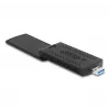 Placa de rede WLAN DeLOCK 12771 1201 Mbit/s USB Wi-Fi 6