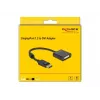 Adaptador DisplayPort 1.2 ficha macho para DVI conector fêmea 4K ativo DeLOCK 63482