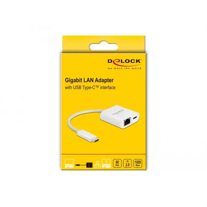 Placa de rede DeLOCK 65402 Ethernet 5000 Mbit/s