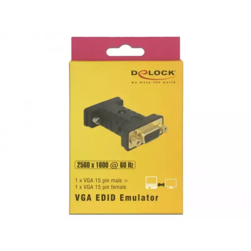 Adaptador VGA D-Sub DeLOCK 63326
