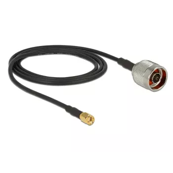 Cabo coaxial DeLOCK 88940 2m RP-SMA preto