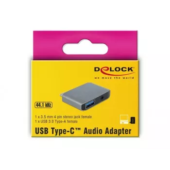 Dock para portátil DeLOCK 63965 antracite
