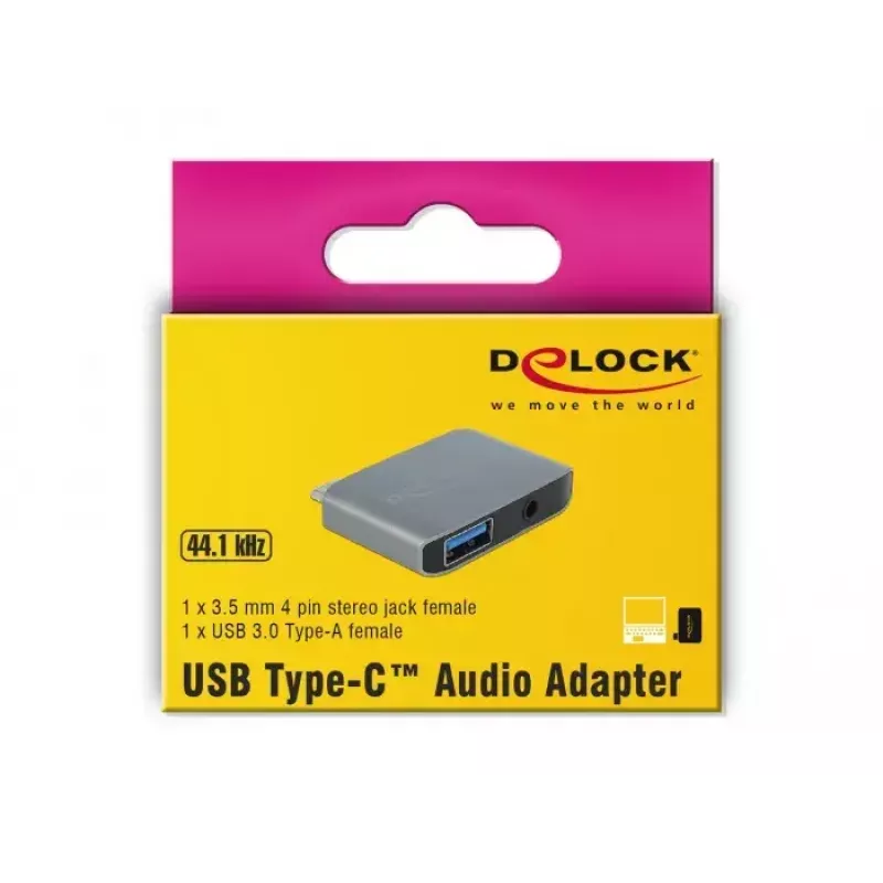 Dock para portátil DeLOCK 63965 antracite
