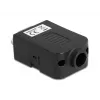 Conector de cabos DeLOCK 66264 Sub-D 9 bloco de terminais de 10 polos preto