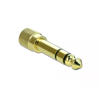 Adaptador DeLOCK 66390 3,5 mm para 6,35 mm dourado