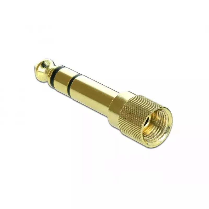 Adaptador DeLOCK 66390 3,5 mm para 6,35 mm dourado