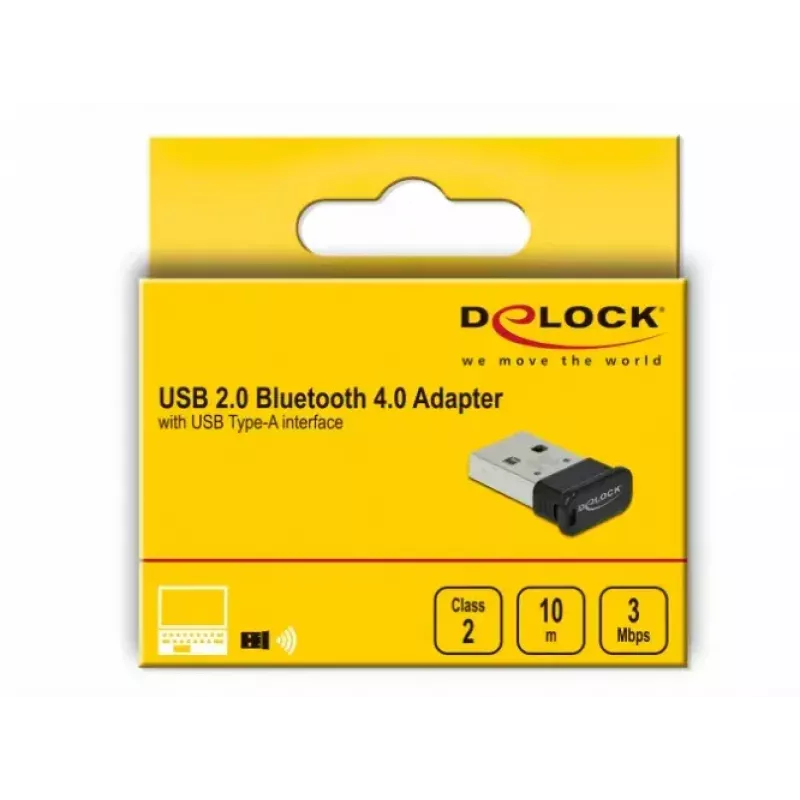 Adaptador Bluetooth DeLOCK USB 2.0 4.0
