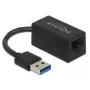Adaptador SuperSpeed USB DeLOCK USB 3.2 Gen 1 Type-A para Gigabit LAN