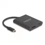 Adaptador DeLOCK USB Type-C para DisplayPort 8K HDR Power Delivery 60W