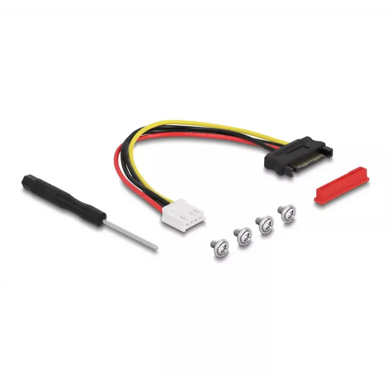 Adaptador DeLOCK M.2 Key M para U.2 SFF-8639 NVMe com cabo de 20 cm