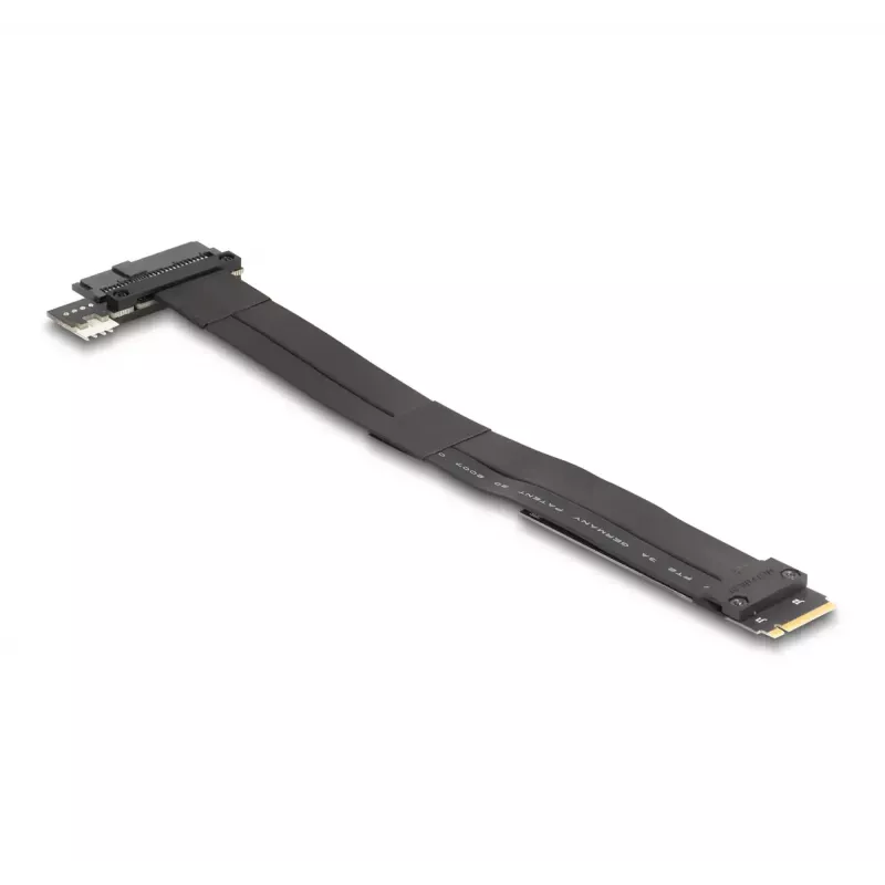 Adaptador DeLOCK M.2 Key M para U.2 SFF-8639 NVMe com cabo de 20 cm