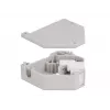 Módulo Keystone DELOCK 87159, cinzento/branco, conector fêmea, terminal de aperto, 60,1 × 59,4 × 21,6 mm