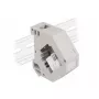 Módulo Keystone DELOCK 87159, cinzento/branco, conector fêmea, terminal de aperto, 60,1 × 59,4 × 21,6 mm