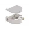 Módulo Keystone DELOCK 87160 — F macho para F macho, cinzento, 60,1×59,4×21,6 mm