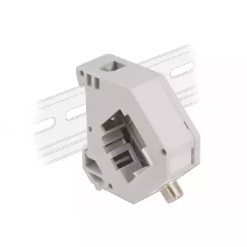 Módulo Keystone DELOCK 87160 — F macho para F macho, cinzento, 60,1×59,4×21,6 mm
