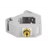 Módulo Keystone DELOCK 87162 — terminal de ligação para terminal de ligação, cinzento/branco, 60,1 × 59,4 × 21,6 mm