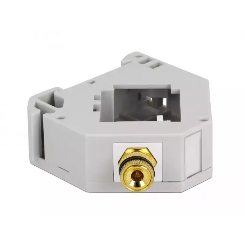 Módulo Keystone DELOCK 87162 — terminal de ligação para terminal de ligação, cinzento/branco, 60,1 × 59,4 × 21,6 mm