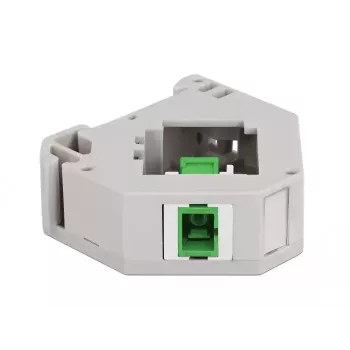 Módulo Keystone DELOCK 87165 — adaptador SC para SC, verde/cinzento/branco, 60,1×59,4×21,6 mm
