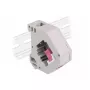 Delock 87182 Módulo Keystone para calha DIN adaptador SC Simplex, violeta