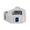 Módulo Keystone DELOCK 87189 — LC para LC duplex, cores azul/cinzento/branco, 60,1×59,4×21,6 mm