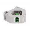Módulo Keystone DELOCK 87192 — LC para LC duplex, cores verde/cinzento/branco, 60,1×59,4×21,6 mm