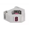 Módulo Keystone DELOCK 87195 com ligações LC para LC, cinzento/violeta/branco, 60,1×59,4×21,6 mm