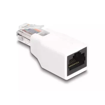 Adaptador de cabo DeLOCK 88002 RJ50 branco