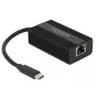 DeLOCK 65990 adaptador USB Type-C para LAN de 2,5 Gigabit, preto