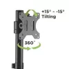 Suporte de monitor / base Techly ICA-LCD 401 81,3 cm (32 polegadas) para secretária preto