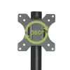 Suporte de monitor / base Techly ICA-LCD 401 81,3 cm (32 polegadas) para secretária preto