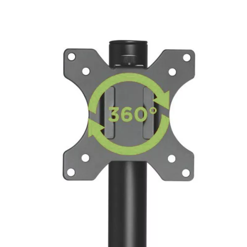 Suporte de monitor / base Techly ICA-LCD 401 81,3 cm (32 polegadas) para secretária preto