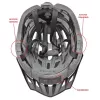 Livall MT1 Neo capacete de bicicleta MTB Bluetooth, 58-62 cm, LED/SOS/Intercom, vermelho (MT1NEO-L-RED)