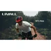 Livall MT1 Neo capacete de bicicleta MTB Bluetooth, 58-62 cm, LED/SOS/Intercom, vermelho (MT1NEO-L-RED)