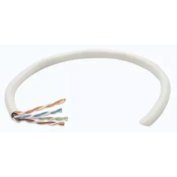 Cabo de rede em massa Intellinet Cat5e, 24 AWG, fio maciço, 305 m, cinzento, cobre, U/UTP, caixa