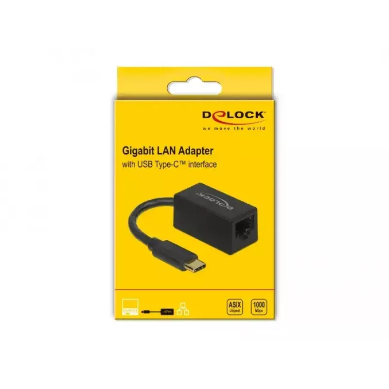Adaptador SuperSpeed USB DeLOCK 66043 Gigabit LAN